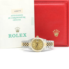 Lade das Bild in den Galerie-Viewer, Rolex Datejust Medium Stahl/Gold Ref: 68273
