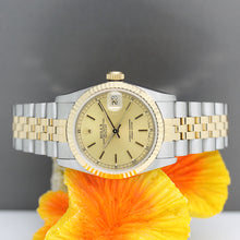 Lade das Bild in den Galerie-Viewer, Rolex Datejust Medium Stahl/Gold Ref: 68273
