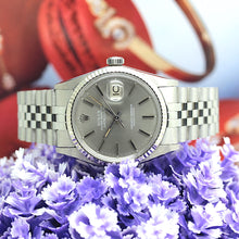 Lade das Bild in den Galerie-Viewer, Datejust Stahl/Gold Ref : 16014 mit Box &amp; Papiere
