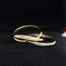 Lade das Bild in den Galerie-Viewer, Cartier Trinity Tricolour 18KT Gold mit Cartier Box in Gr. 54
