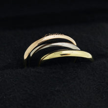 Lade das Bild in den Galerie-Viewer, Cartier Trinity Tricolour 18KT Gold mit Cartier Box in Gr. 54
