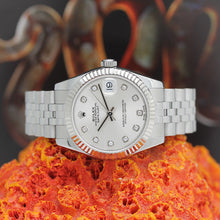 Lade das Bild in den Galerie-Viewer, Rolex Datejust Medium Stahl/Weißgold Ref : 178274 mit Rolex Box &amp; Papiere
