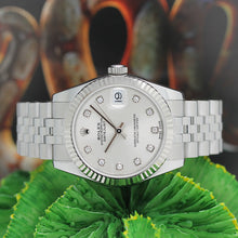 Lade das Bild in den Galerie-Viewer, Rolex Datejust Medium Stahl/Weißgold Ref : 178274 mit Rolex Box &amp; Papiere
