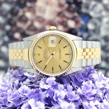 Lade das Bild in den Galerie-Viewer, Datejust Stahl/Gold Ref : 16233
