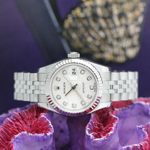 Lade das Bild in den Galerie-Viewer, Rolex Lady Datejust Stahl/Weißgold Ref : 179174
