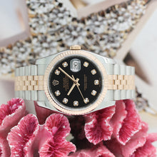 Lade das Bild in den Galerie-Viewer, Rolex Datejust Stahl/Rosegold Ref : 116231 mit Rolex Box &amp; Papiere von 2009
