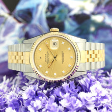 Lade das Bild in den Galerie-Viewer, Datejust Stahl/Gold Ref : 16233
