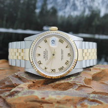 Lade das Bild in den Galerie-Viewer, Datejust Stahl/Gold Ref : 16233
