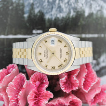 Lade das Bild in den Galerie-Viewer, Datejust Stahl/Gold Ref : 16233
