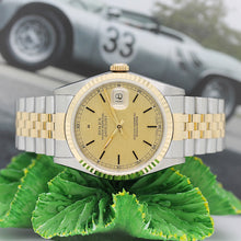 Lade das Bild in den Galerie-Viewer, Datejust Stahl/Gold Ref : 16233
