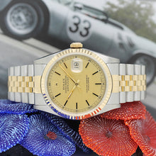 Lade das Bild in den Galerie-Viewer, Datejust Stahl/Gold Ref : 16233
