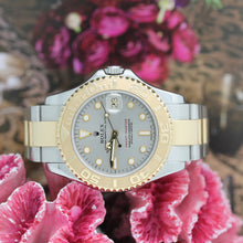 Lade das Bild in den Galerie-Viewer, Rolex Yachtmaster Medium Stahl/Gold Ref: 168623 mit Box &amp; Papiere von 1999
