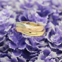 Lade das Bild in den Galerie-Viewer, Cartier Trinity Tricolour 18KT Gold mit Cartier Box in Gr. 50
