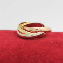 Lade das Bild in den Galerie-Viewer, Les must de Cartier Trinity Tricolour 18KT Gold mit Cartier Box in Gr. 51

