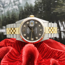 Lade das Bild in den Galerie-Viewer, Datejust Stahl/Gold Ref : 16233

