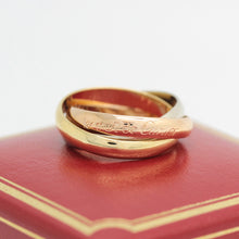 Lade das Bild in den Galerie-Viewer, Cartier Trinity Tricolour 18KT Gold mit Cartier Box in Gr. 54
