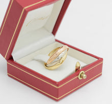 Lade das Bild in den Galerie-Viewer, Cartier Trinity Tricolour 18KT Gold mit Cartier Box in Gr. 54
