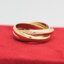 Lade das Bild in den Galerie-Viewer, Cartier Trinity Tricolour 18KT Gold mit Cartier Box in Gr. 54
