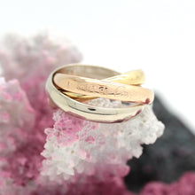 Lade das Bild in den Galerie-Viewer, Cartier Trinity Tricolour 18KT Gold mit Cartier Box in Gr. 54
