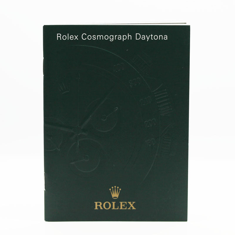 Rolex Cosmograph Daytona Booklet – Eng – 11.2009