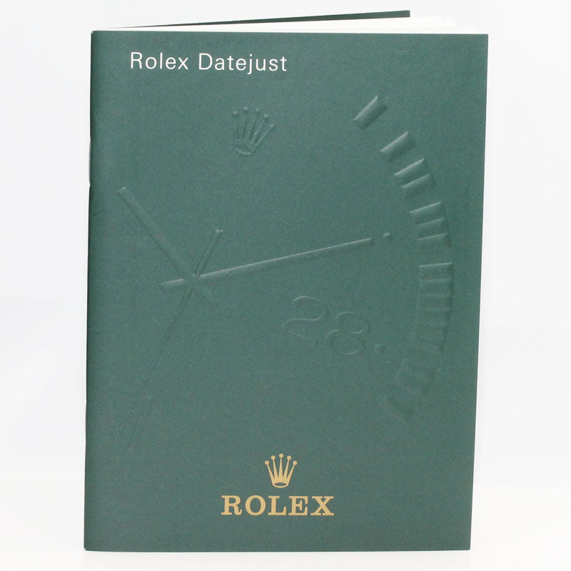 Rolex Datejust Booklet – ENG – 3.2003