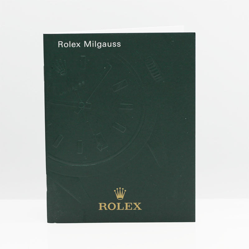 Rolex Milgauss Booklet – ENG – 1.2008
