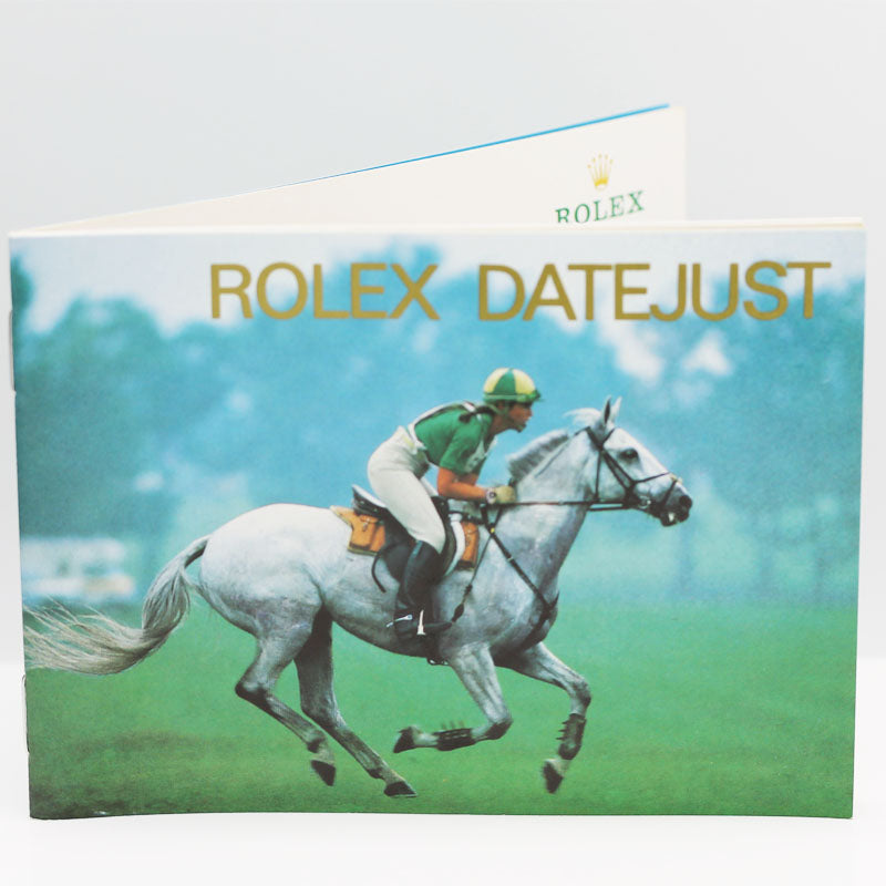 Rolex Datejust Booklet – ENG – 9.1996