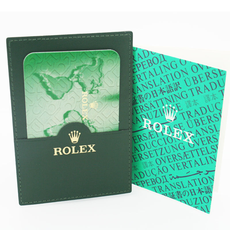 Rolex Etui – Ledermäppchen – Set –  Kalender Jahrgang 2006/2007
