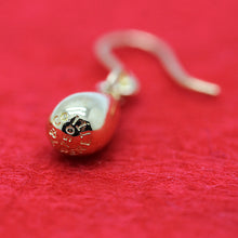Lade das Bild in den Galerie-Viewer, Tiffany &amp; Co. Ohrringe Elsa Peretti &quot;Tropfen&quot; in 18KT Gelbgold
