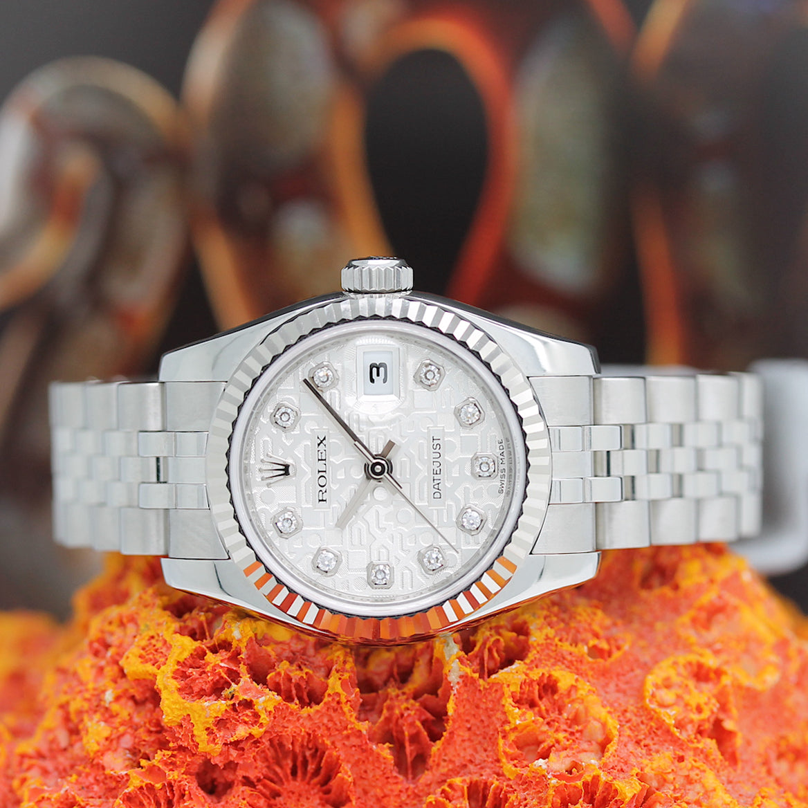 Rolex Lady Datejust Stahl/Weißgold Ref : 179174