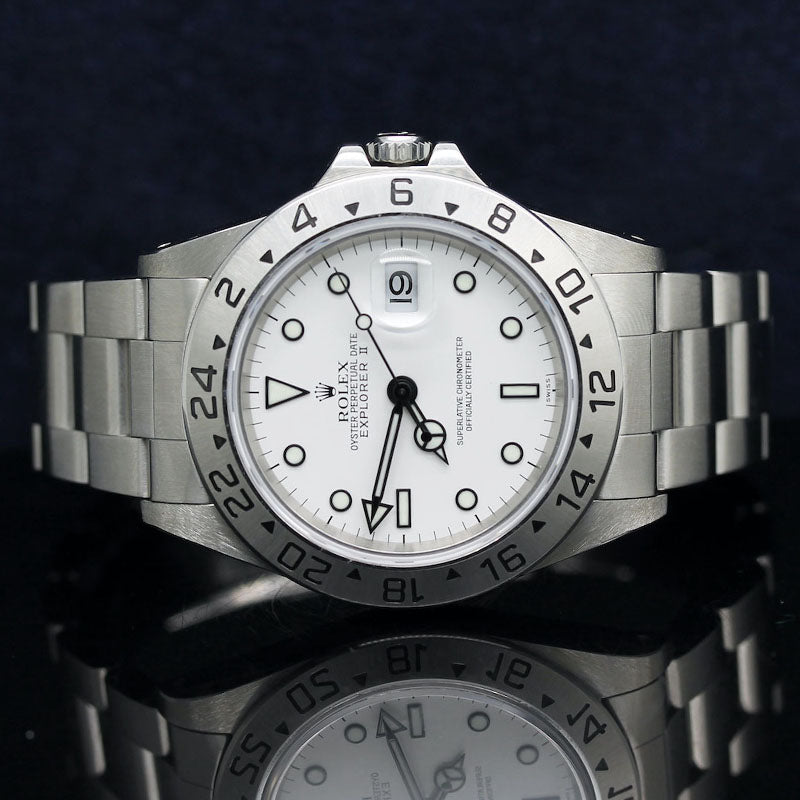 Rolex Explorer II Stahl Ref: 16570