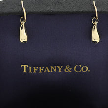 Lade das Bild in den Galerie-Viewer, Tiffany &amp; Co. Ohrringe Elsa Peretti &quot;Tropfen&quot; in 18KT Gelbgold
