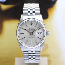 Lade das Bild in den Galerie-Viewer, Rolex Datejust Stahl/Weißgold Ref : 16014
