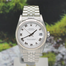 Lade das Bild in den Galerie-Viewer, Rolex Datejust Medium Stahl/Weißgold Ref: 78274
