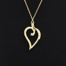 Lade das Bild in den Galerie-Viewer, Tiffany &amp; Co. &quot;offenem Blatt &quot; Halskette in 18KT Gold mit Box
