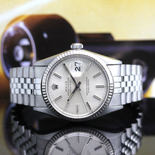 Lade das Bild in den Galerie-Viewer, Rolex Datejust Stahl/Weißgold Ref : 16014
