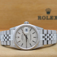 Lade das Bild in den Galerie-Viewer, Rolex Datejust Stahl/Weißgold Ref : 16220
