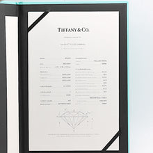 Lade das Bild in den Galerie-Viewer, Tiffany &amp; Co. Verlobungsring Platin 950-Gr.52 - Box &amp; Zertifikat 0.41 ct - VS1
