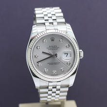 Lade das Bild in den Galerie-Viewer, Rolex Datejust Stahl/Weißgold Ref : 116234
