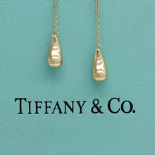Lade das Bild in den Galerie-Viewer, Tiffany &amp; Co. Ohrringe Elsa Peretti &quot;Tropfen&quot; in 18KT Gelbgold
