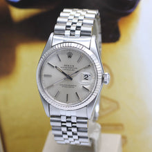 Lade das Bild in den Galerie-Viewer, Rolex Datejust Stahl/Weißgold Ref : 16014
