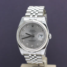 Lade das Bild in den Galerie-Viewer, Rolex Datejust Stahl/Weißgold Ref : 116234
