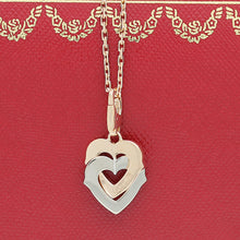 Lade das Bild in den Galerie-Viewer, Cartier &quot; Double Heart &quot; Halskette in 18KT Rosegold mit Cartier Box

